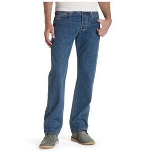 Levi’s 501 Original Fit Jeans Men’s 29x32 Dark Stonewash Straight Leg NWT
